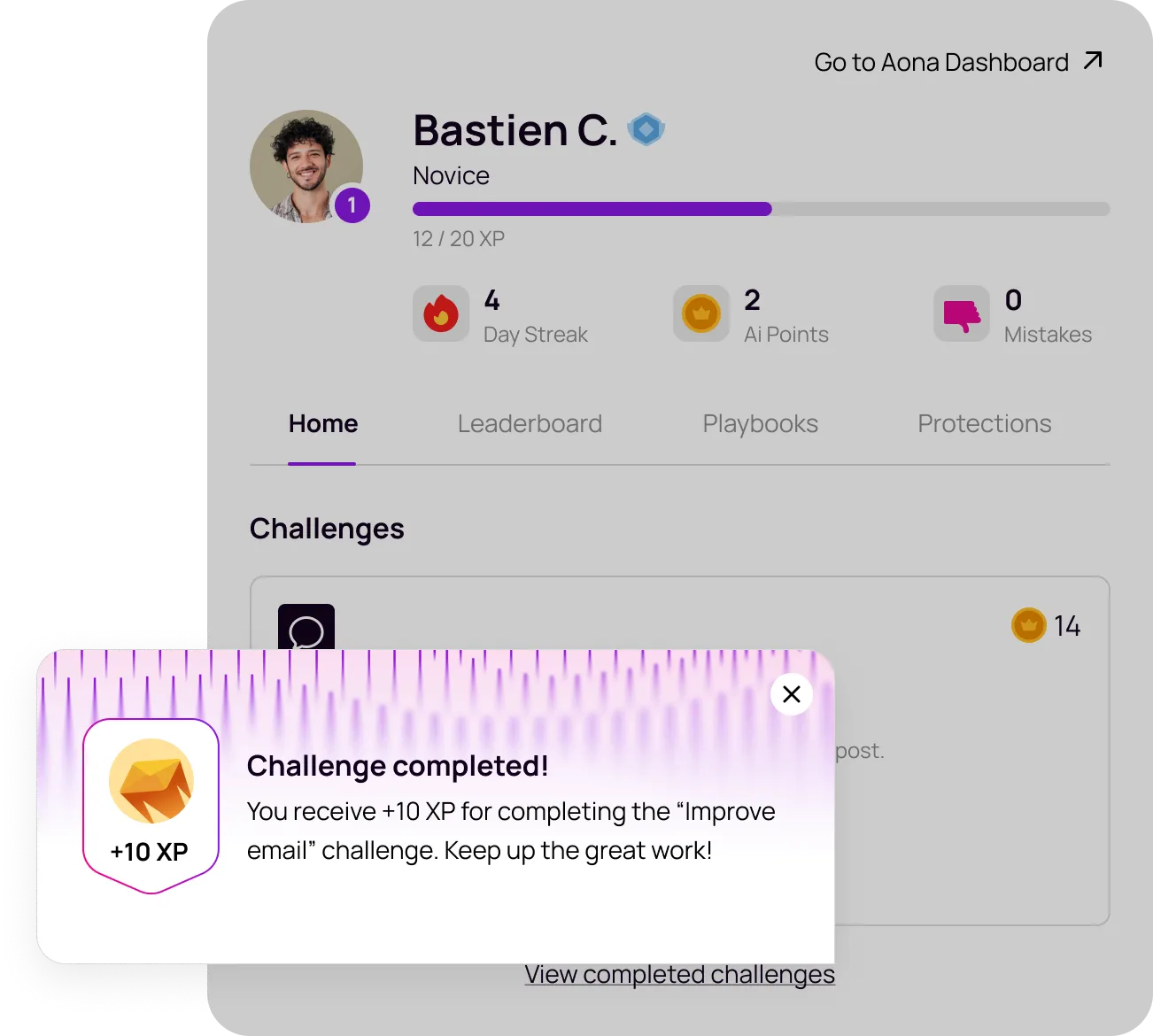 Real-Time AI Coach Interface